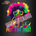 Afro Girl Multiple Color Digital Transfer DTF Afro Girl Multiple Color Digital Transfer DTF